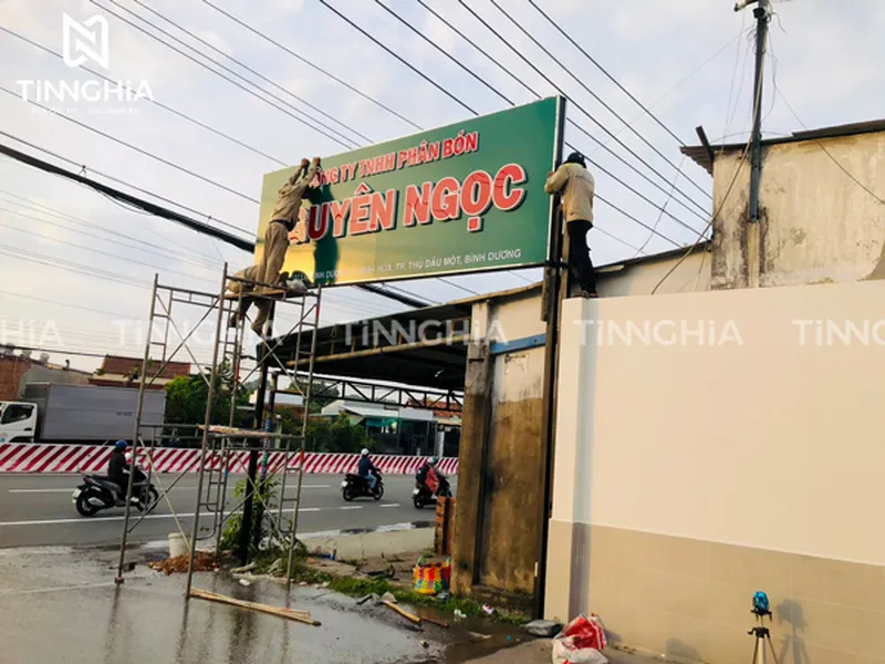 LÀM BẢNG HIỆU ALU THUẬN AN | LÀM BIỂN ALU CHỮ NỔI ĐẸP UY TÍN