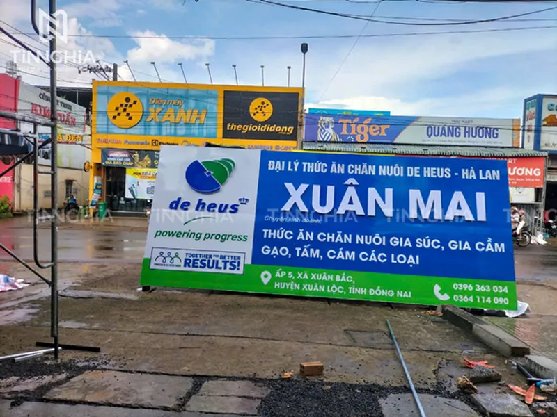 LÀM BẢNG HIỆU CHỮ NỔI PHÚ GIÁO | LÀM CHỮ INOX MICA ALU BÌNH DƯƠNG