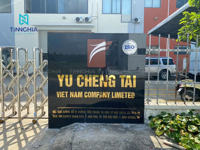 Bảng Hiệu Chữ Inox Vàng TPHCM – Bền Đẹp, Nổi Bật