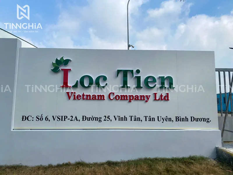 LÀM BIỂN CÔNG TY THUẬN AN | BIỂN HIỆU ĐẸP CÁC LOẠI TỪ ALU MICA INOX