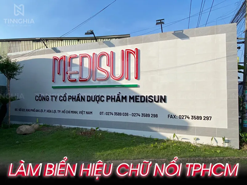 Làm Biển Hiệu Chữ Nổi TPHCM