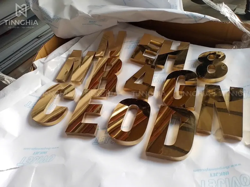 LÀM BIỂN HIỆU INOX THỦ DẦU MỘT | GIA CÔNG CHỮ INOX BÌNH DƯƠNG