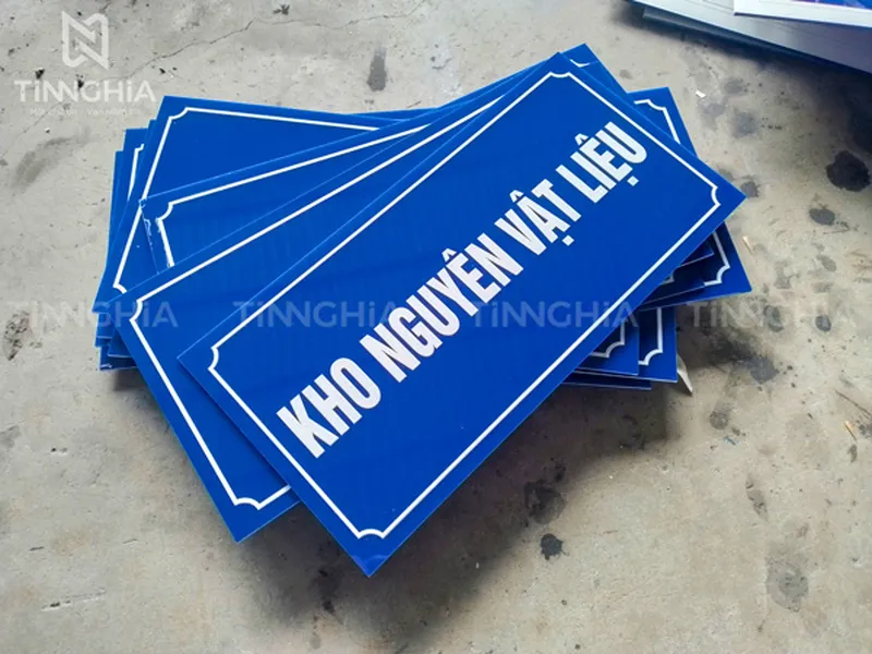 LÀM BIỂN HIỆU MICA TÂN UYÊN | LÀM BẢNG TÊN PHÒNG BAN GIÁ RẺ