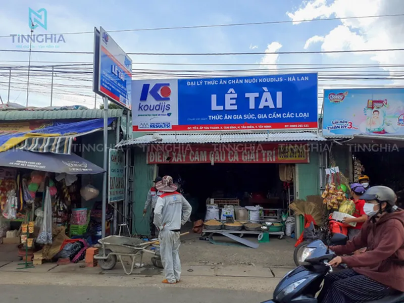 BIỂN HIỆU BẰNG TÔN BẾN CÁT | THI CÔNG BIỂN HIỆU TÔN BÌNH DƯƠNG