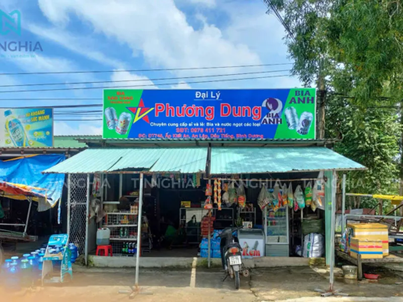 BIỂN HIỆU BẰNG TÔN BẾN CÁT | THI CÔNG BIỂN HIỆU TÔN BÌNH DƯƠNG