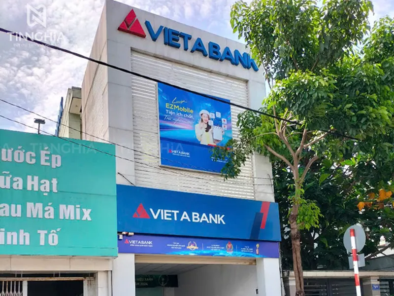 Làm Biển Quảng Cáo Ngân Hàng | Nhận Thi Công Bảng Hiệu Bình Dương Cũ