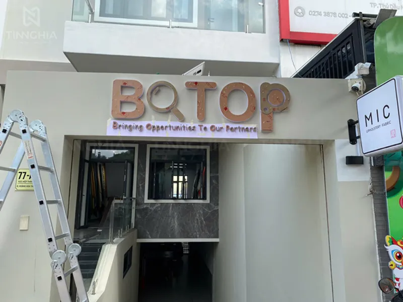 LÀM BIỂN QUẢNG CÁO Ở BẾN CÁT BÌNH DƯƠNG | CHỮ NỔI, BẢNG ALU, IN ẤN