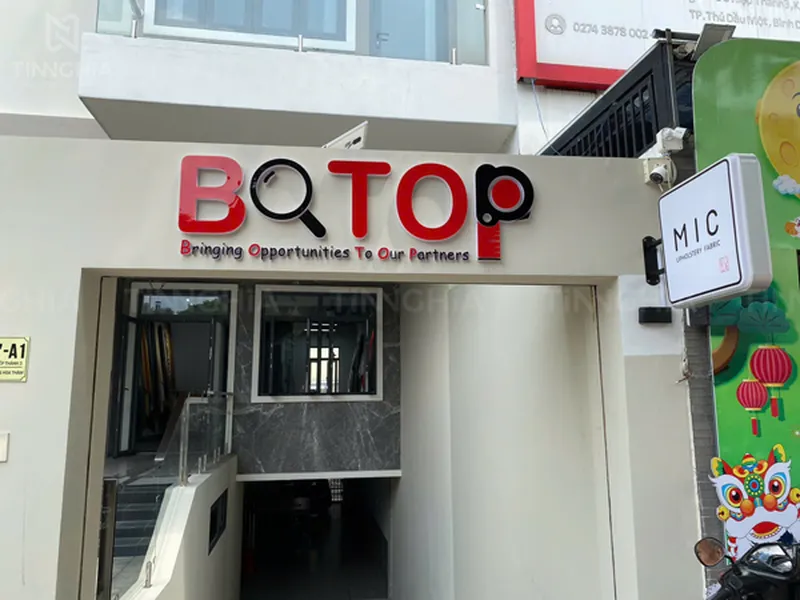 LÀM BIỂN QUẢNG CÁO Ở BẾN CÁT BÌNH DƯƠNG | CHỮ NỔI, BẢNG ALU, IN ẤN