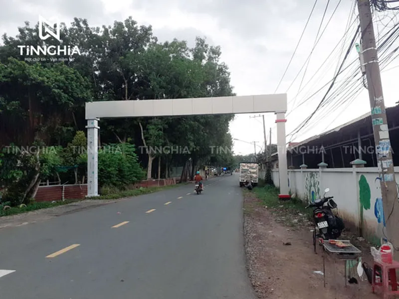 LÀM CỔNG CHÀO ỐP ALU GIÁ RẺ