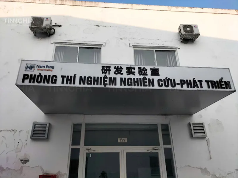 LOGO INOX CÔNG TY THUẬN AN | LÀM LOGO CHỮ NỔI BẢNG HIỆU ĐẸP