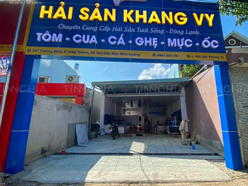 ỐP ALU MẶT DỰNG THUẬN AN | BIỂN ALU QUẢNG CÁO ĐẸP
