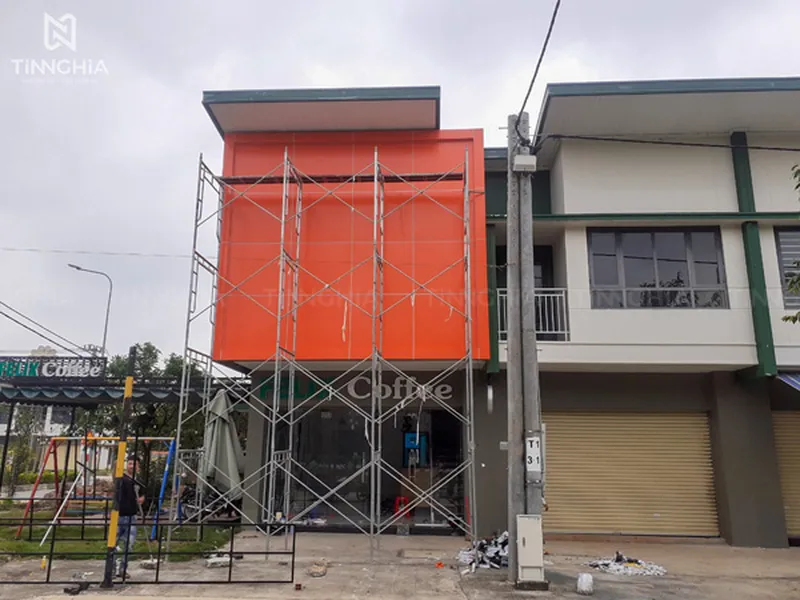 ỐP MẶT DỰNG ALU BÌNH DƯƠNG | ỐP ALU MẶT TIỀN BẢNG HIỆU ĐẸP