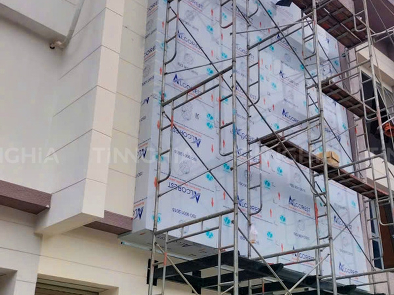 ỐP MẶT DỰNG ALU TPHCM | QUẢNG CÁO TÍN NGHĨA THI CÔNG