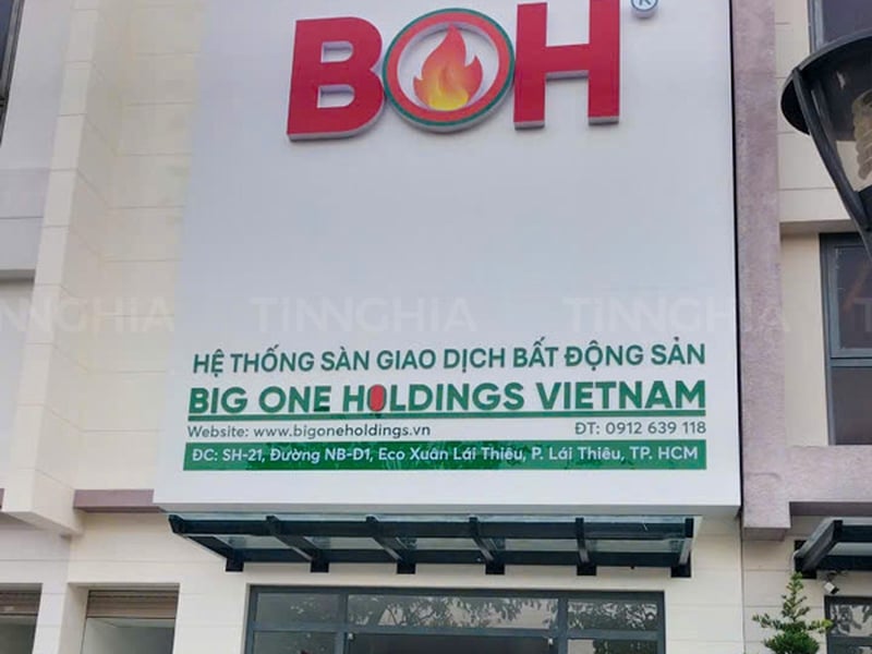 ỐP MẶT DỰNG ALU TPHCM | QUẢNG CÁO TÍN NGHĨA THI CÔNG