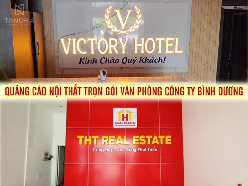 Làm Quảng Cáo Nội Thất Trọn Gói Cho Văn Phòng Công Ty Bình Dương