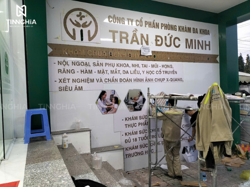 Bảng Mica dán decal tại TP.HCM
