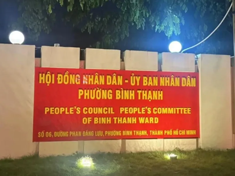 Thay bảng hiệu trụ sở Bình Dương theo phường mới | Cập Nhật Nhanh Chóng