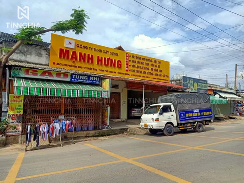 THI CÔNG BẢNG HIỆU ALU TẠI BẾN CÁT