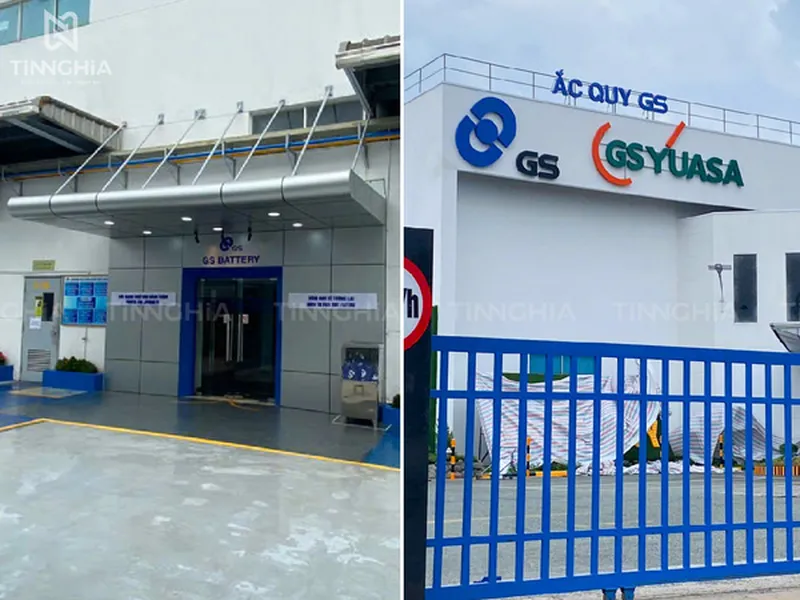 Dự Án Thi Công Bảng Hiệu Công Ty Ắc Quy GS Thuận An