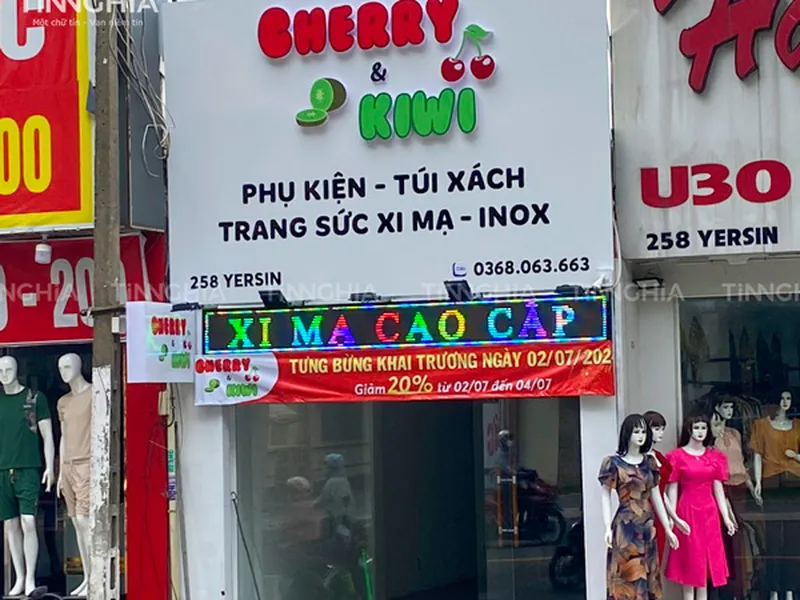 THI CÔNG BẢNG HIỆU CÔNG TY TẠI THUẬN AN