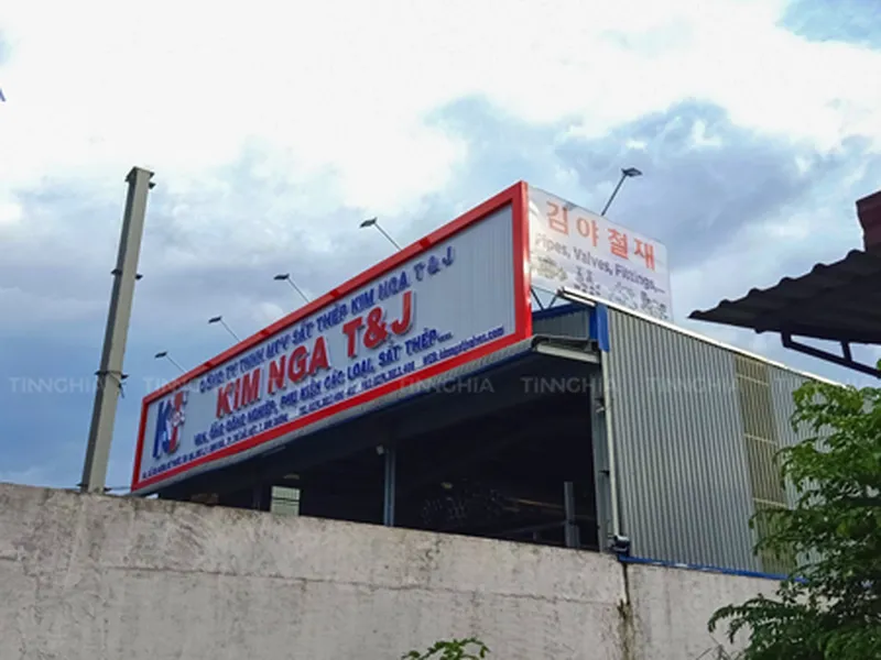 THI CÔNG BẢNG HIỆU CÔNG TY TẠI THỦ DẦU MỘT