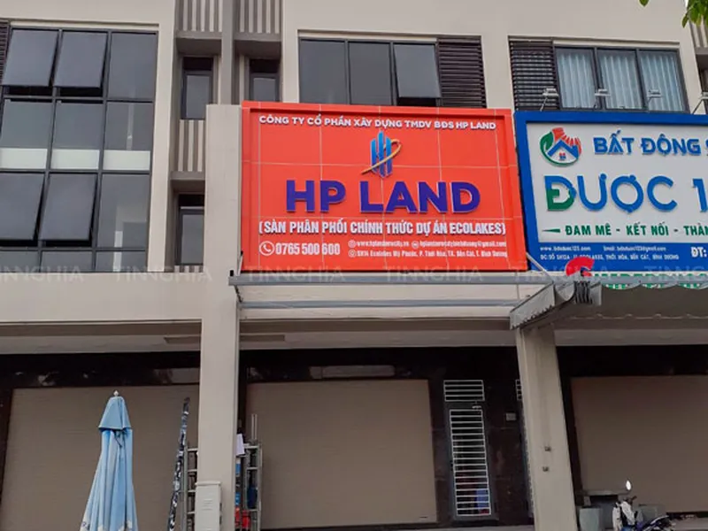 THIẾT KẾ BẢNG HIỆU ALU TẠI BẾN CÁT