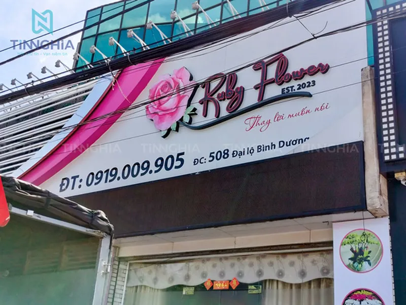 THIẾT KẾ BẢNG HIỆU ALU TẠI DẦU TIẾNG