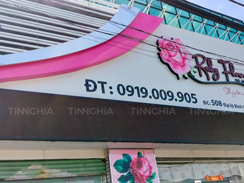 THIẾT KẾ BẢNG HIỆU ALU TẠI DẦU TIẾNG