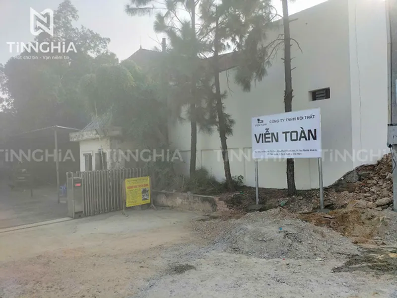 THIẾT KẾ BẢNG HIỆU CÔNG TY THỦ DẦU MỘT | BIỂN HIỆU ALU MICA INOX, BIỂN TÔN ĐẸP