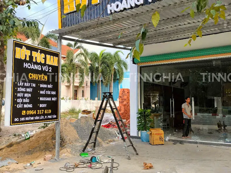THIẾT KẾ BIỂN HIỆU TÔN THUẬN AN | BIỂN TÔN PHẲNG, BIỂN TÔN SÓNG GIÁ RẺ