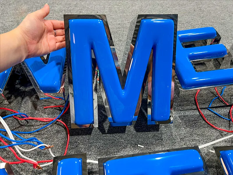 THIẾT KẾ CHỮ NỔI INOX - MICA TẠI THUẬN AN | BẢNG HIỆU CHỮ NỔI GIÁ RẺ