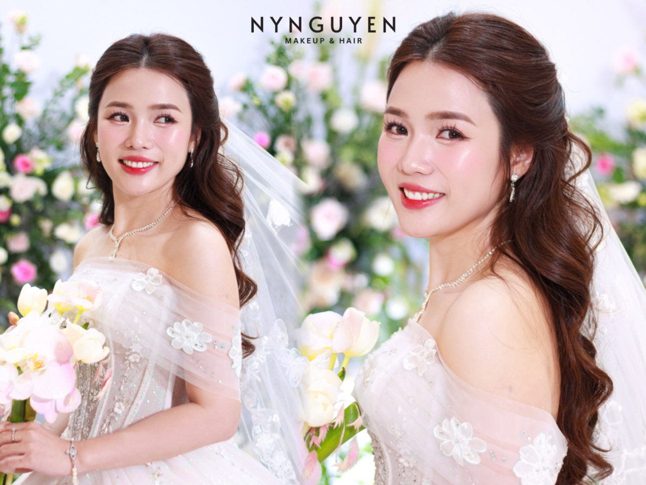 Hình ảnh nàng dâu xinh của team NyNguyen Makeup Hình ảnh nàng dâu xinh của team NyNguyen Makeup