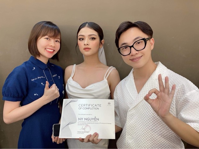 NyNguyen tốt nghiệp khoá nâng cao tại Hiwon Makeup Academy NyNguyen tốt nghiệp khoá nâng cao tại Hiwon Makeup Academy