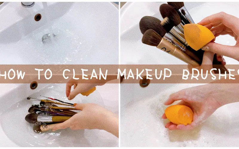 Cách Làm Sạch Và Bảo Quản Cọ Trang Điểm