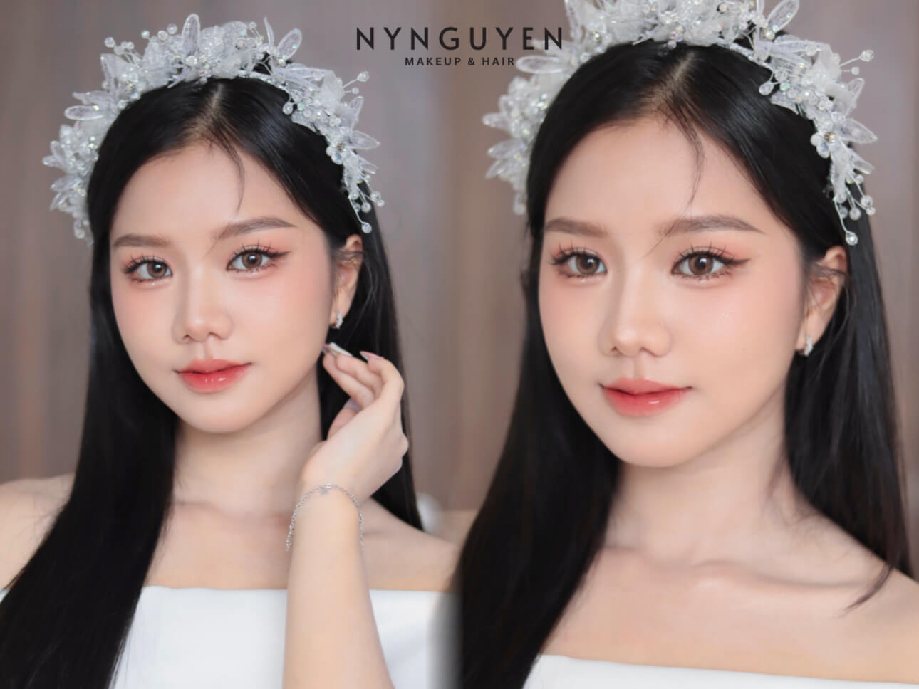 Tone Cam Đào mang đến cho nàng dâu vẻ ngoài trẻ trung nhưng vẫn có điểm nhấn Tone Cam Đào mang đến cho nàng dâu vẻ ngoài trẻ trung nhưng vẫn có điểm nhấn