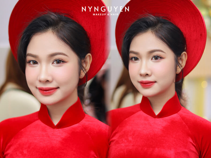 Tone Đỏ Cam tôn lên đôi môi đỏ mọng và đôi mắt hút hồn Tone Đỏ Cam tôn lên đôi môi đỏ mọng và đôi mắt hút hồn