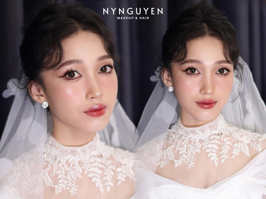 Tone Hồng Đất phù hợp với mọi tone da, giúp cô dâu thêm rạng rỡ Tone Hồng Đất phù hợp với mọi tone da, giúp cô dâu thêm rạng rỡ