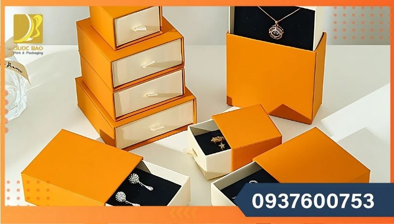 Công ty in ấn hộp giấy đựng quà số lượng lớn