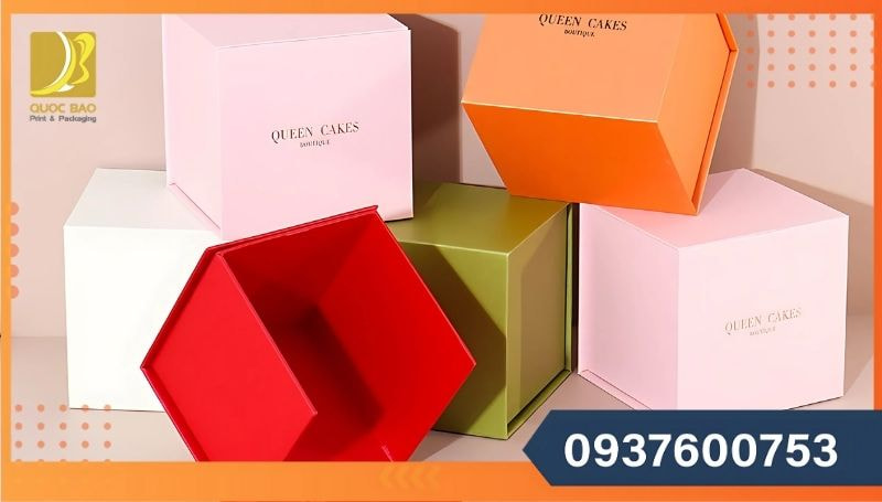 Công ty in ấn hộp giấy đựng quà số lượng lớn