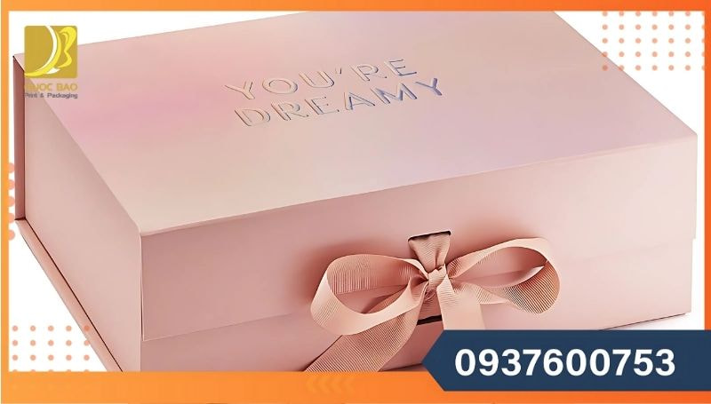Công ty in ấn hộp giấy đựng quà số lượng lớn