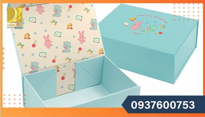 Công ty in ấn hộp giấy đựng quà số lượng lớn
