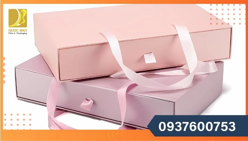 Công ty in ấn hộp giấy đựng quà số lượng lớn