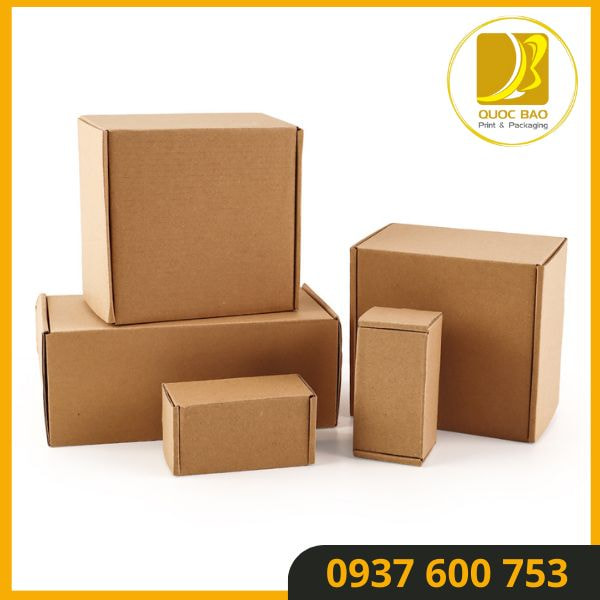 Hộp carton nắp gài