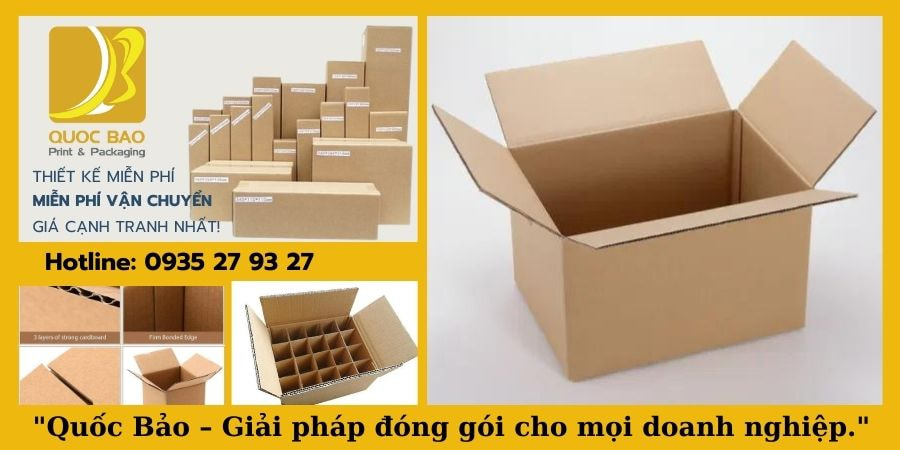 Hộp carton đựng quà: Tạo dấu ấn khó quên