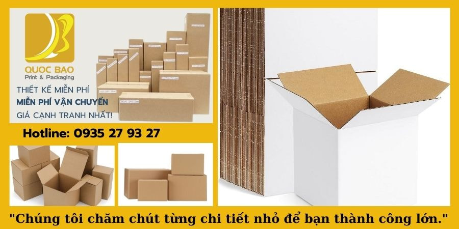 Thùng carton đóng hàng đạt chuẩn quốc tế – Bảo vệ sản phẩm khi xuất khẩu