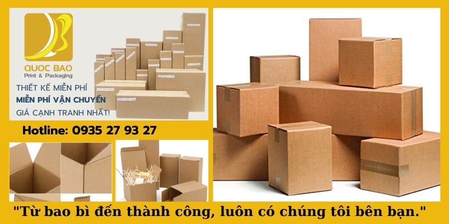 Thùng carton đóng hàng theo yêu cầu – Giải pháp phù hợp cho mọi sản phẩm
