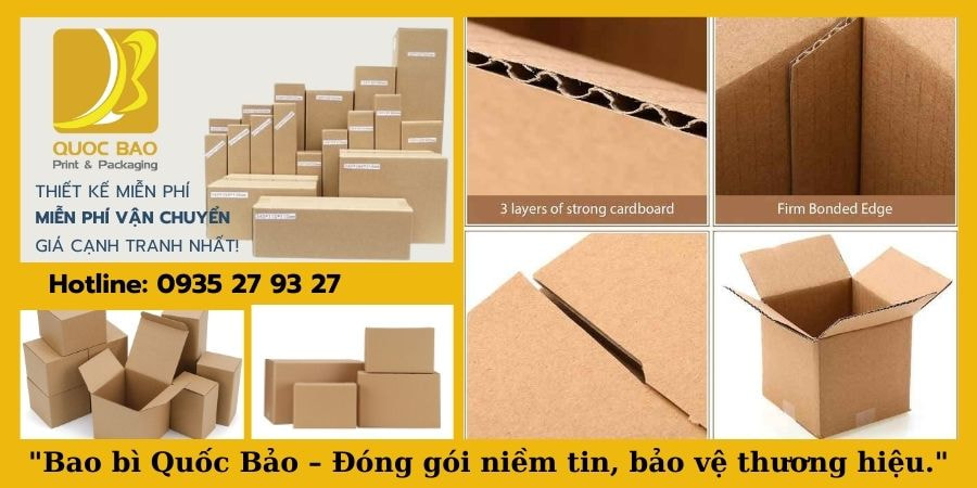 Thùng carton đóng hàng theo yêu cầu – Giải pháp phù hợp cho mọi sản phẩm