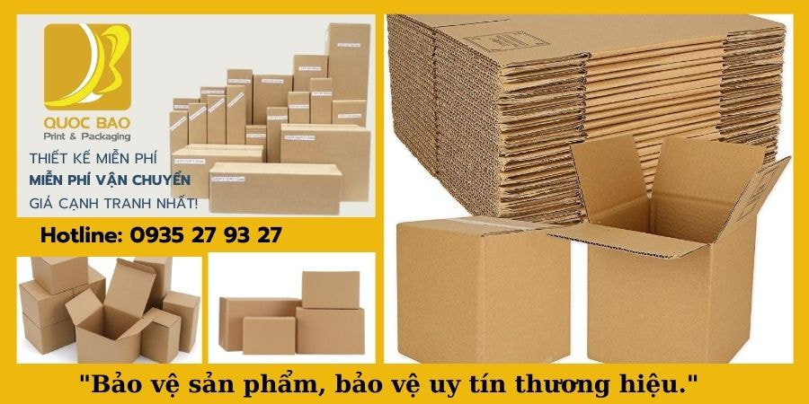 Thùng carton đóng hàng giá rẻ – Chất lượng vượt trội