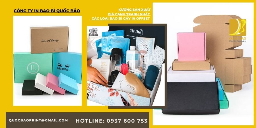 In hộp giấy theo yêu cầu cho quà tặng doanh nghiệp – Sang trọng và tinh tế