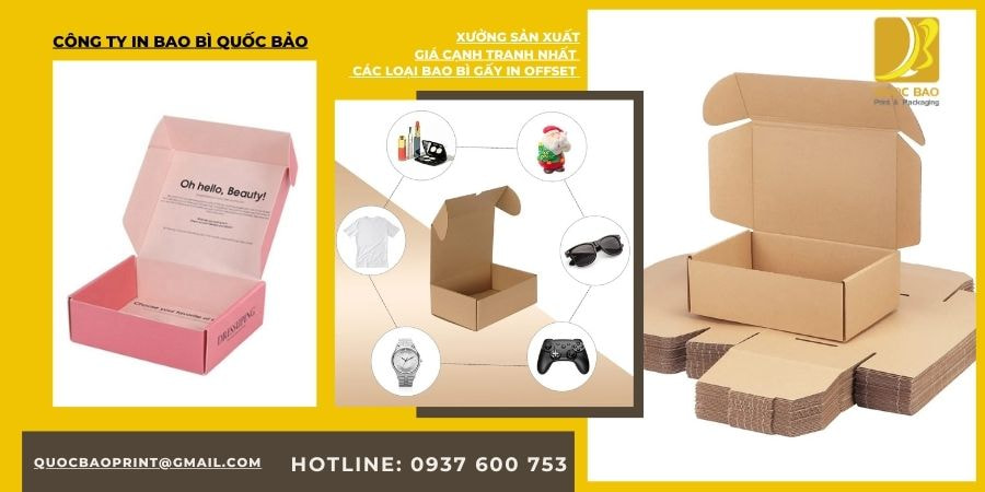 Những điều cần lưu ý khi đặt in hộp giấy theo yêu cầu